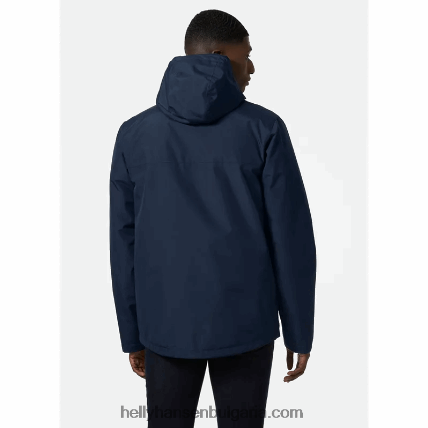 мъже мъжко яке juell 3 в 1 с черупка и изолатор 80V22D280 военноморски флот Helly-Hansen