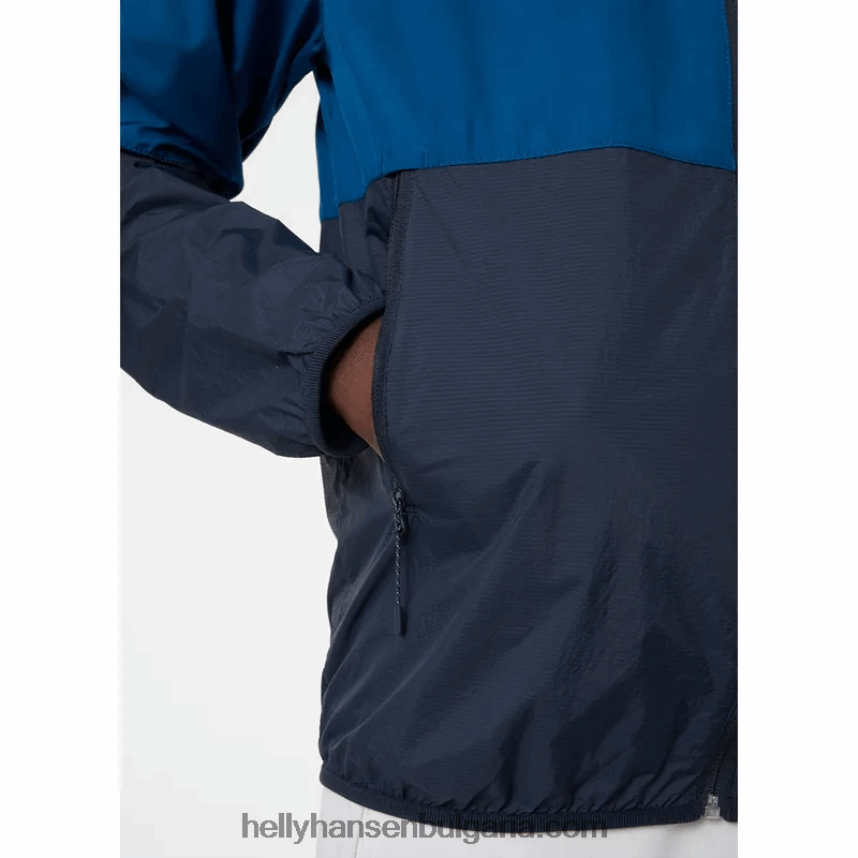 мъже мъжко олекотено яке от juell block 80V22D370 военноморски флот Helly-Hansen