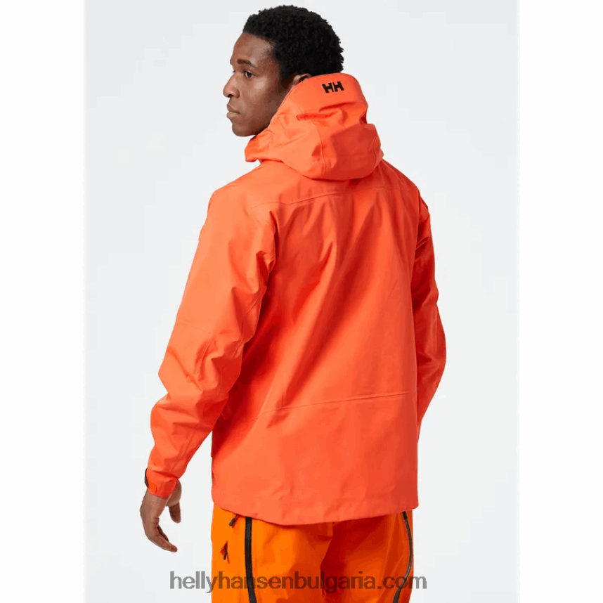 мъже мъжко яке odin 9 worlds infinity shell 80V22D141 ярък оран Helly-Hansen