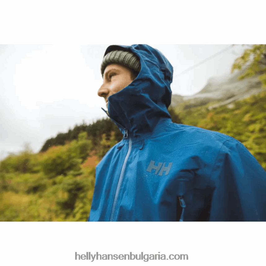 мъже мъжко яке verglas infinity shell 80V22D137 дълбок фиорд Helly-Hansen