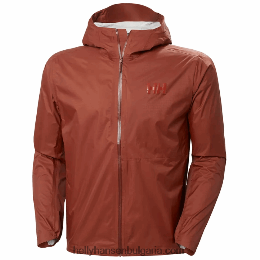 мъже мъжко яке verglas micro shell 80V22D181 железен оксид Helly-Hansen