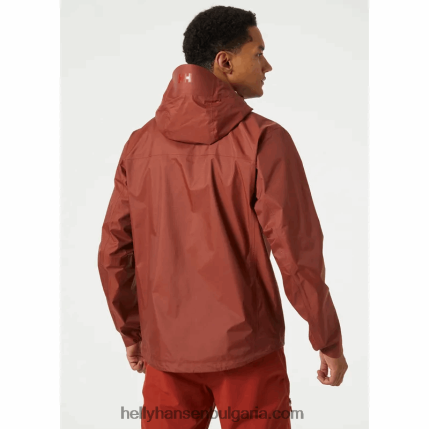 мъже мъжко яке verglas micro shell 80V22D181 железен оксид Helly-Hansen