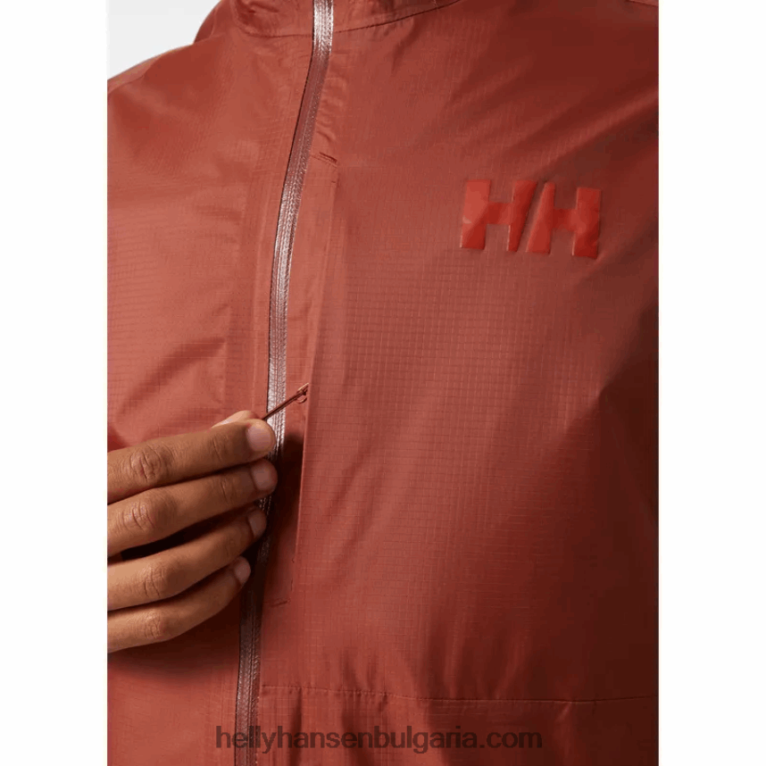 мъже мъжко яке verglas micro shell 80V22D181 железен оксид Helly-Hansen