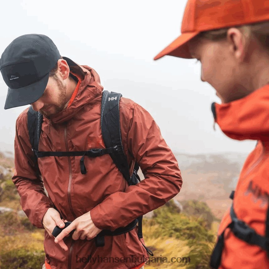 мъже мъжко яке verglas micro shell 80V22D181 железен оксид Helly-Hansen