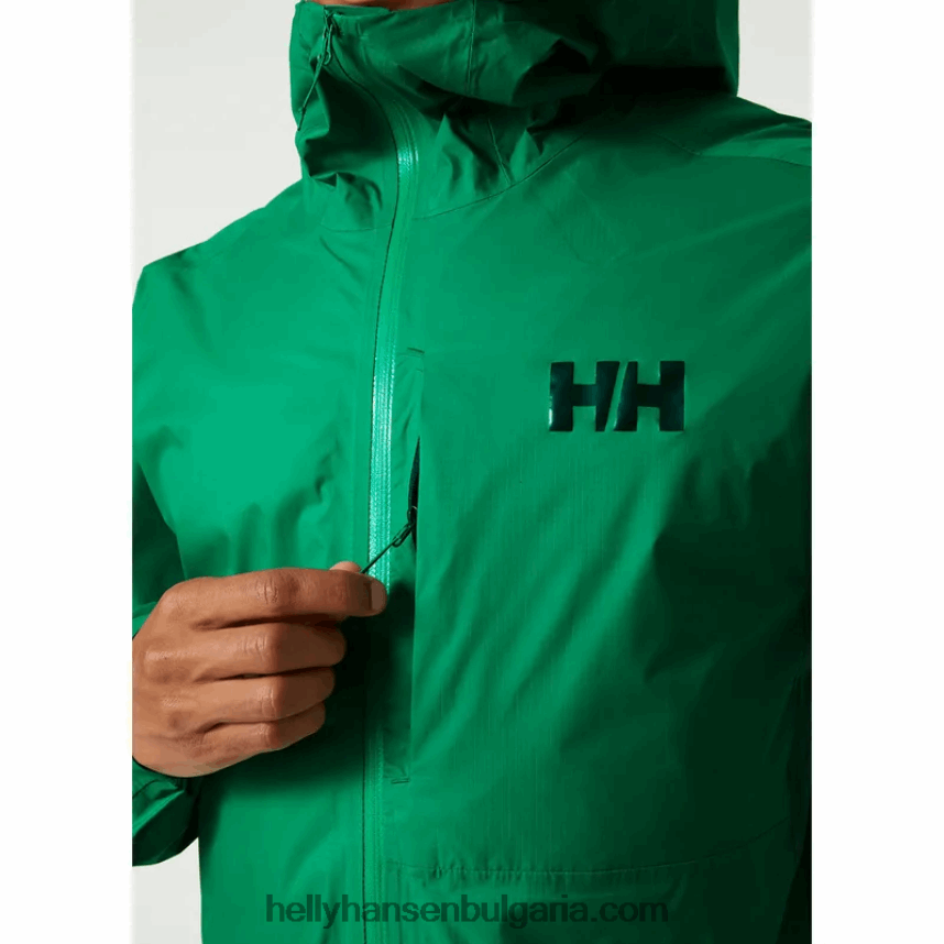 мъже мъжко яке verglas micro shell 80V22D182 вечнозелено Helly-Hansen