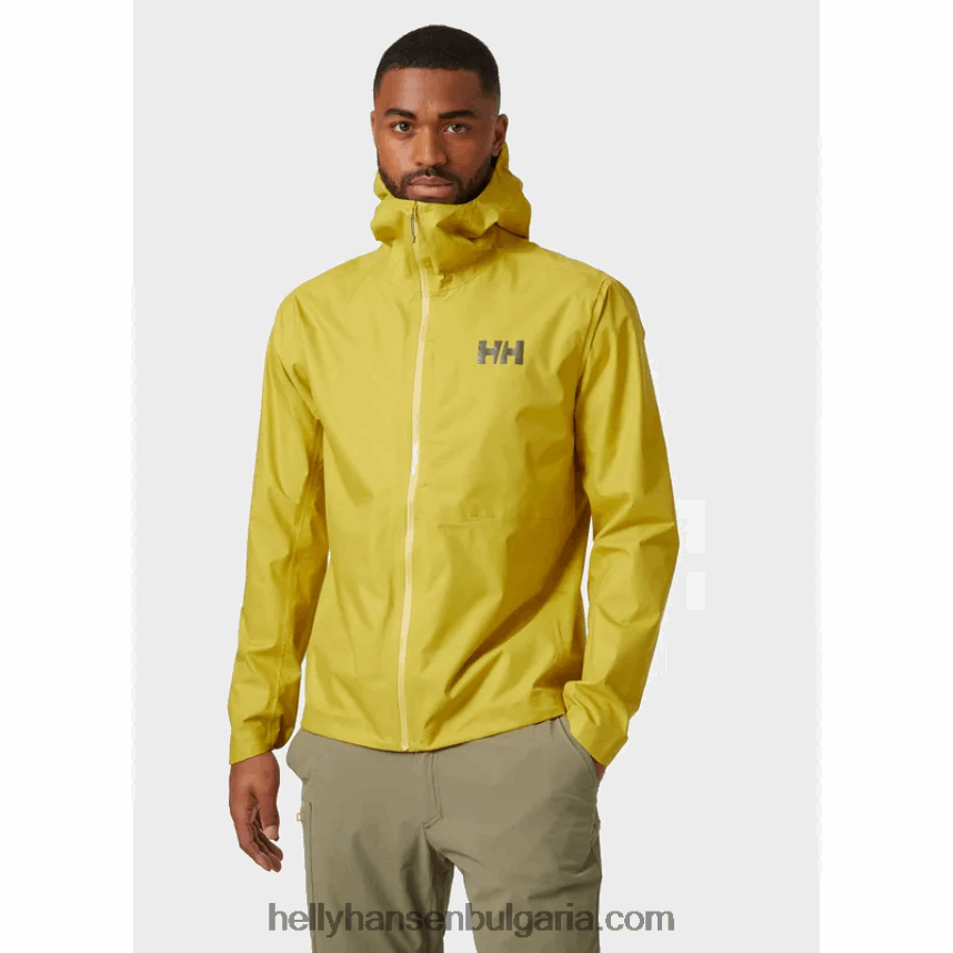 мъже мъжко яке verglas micro shell 80V22D183 топла маслина Helly-Hansen