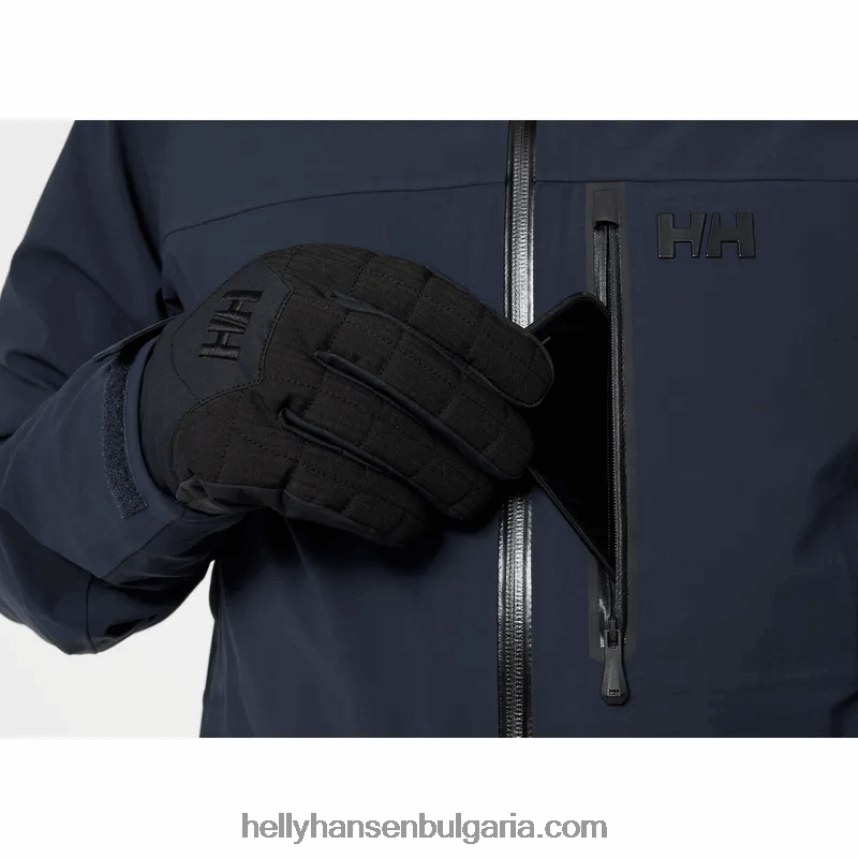 мъже мъжко 3-слойно ски яке swift 80V22D204 военноморски флот Helly-Hansen