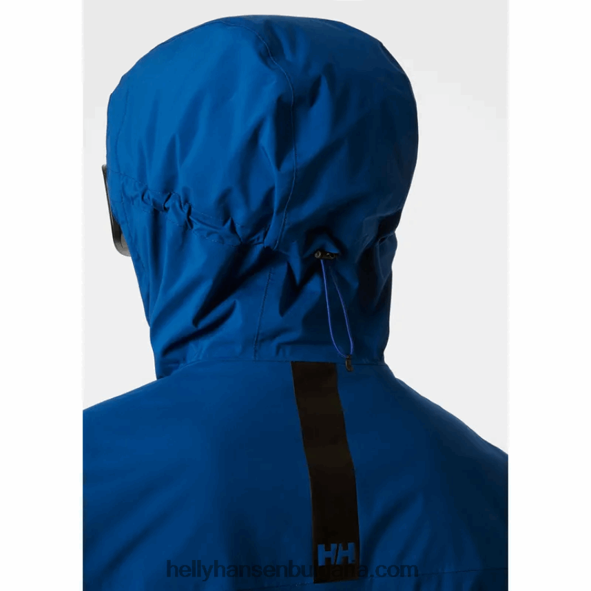 мъже мъжко алпийско изолирано ски яке 80V22D450 дълбок фиорд Helly-Hansen