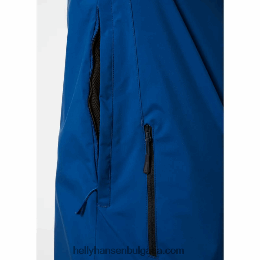 мъже мъжко алпийско изолирано ски яке 80V22D450 дълбок фиорд Helly-Hansen
