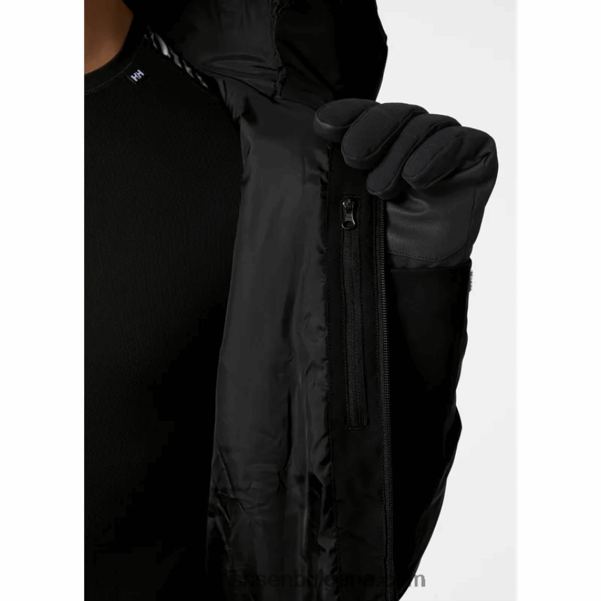 мъже мъжко алпийско изолирано ски яке 80V22D451 дълбок фиорд Helly-Hansen