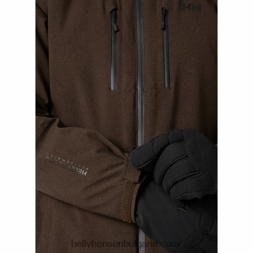 мъже мъжко ски яке Juniper 3.0 80V22D441 черен Helly-Hansen