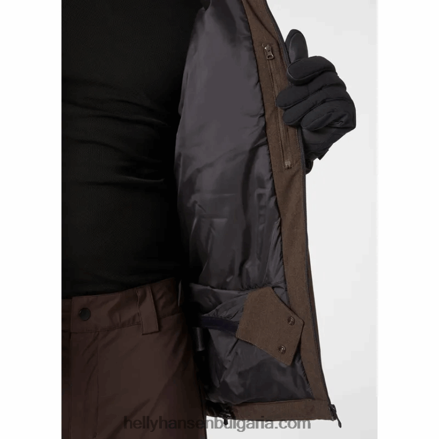 мъже мъжко ски яке Juniper 3.0 80V22D441 черен Helly-Hansen