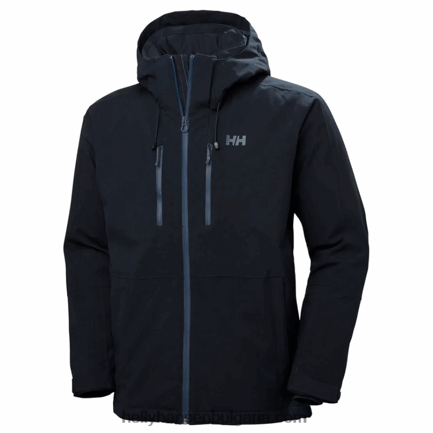 мъже мъжко ски яке Juniper 3.0 80V22D445 черен Helly-Hansen