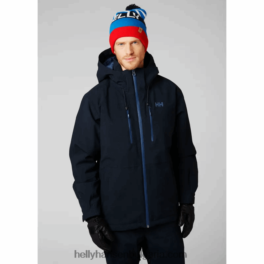 мъже мъжко ски яке Juniper 3.0 80V22D445 черен Helly-Hansen