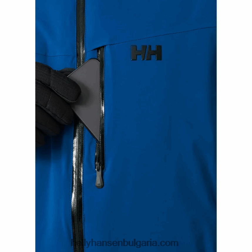 мъже мъжко изолирано яке за ски Swift Team 80V22D418 черен Helly-Hansen