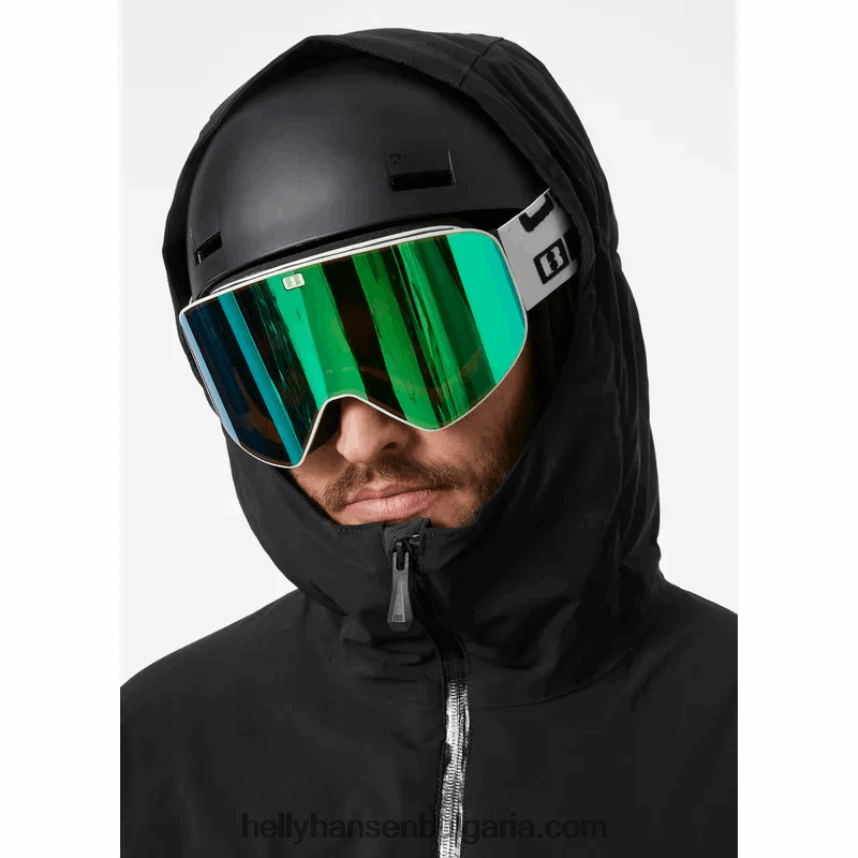 мъже мъжко изолирано яке за ски Swift Team 80V22D419 дълбок фиорд Helly-Hansen