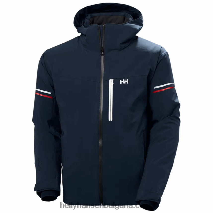 мъже мъжко изолирано яке за ски Swift Team 80V22D420 черен Helly-Hansen