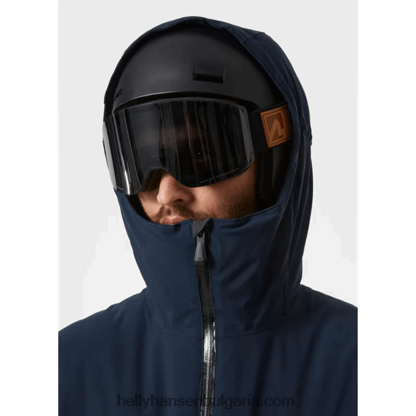 мъже мъжко изолирано яке за ски Swift Team 80V22D420 черен Helly-Hansen