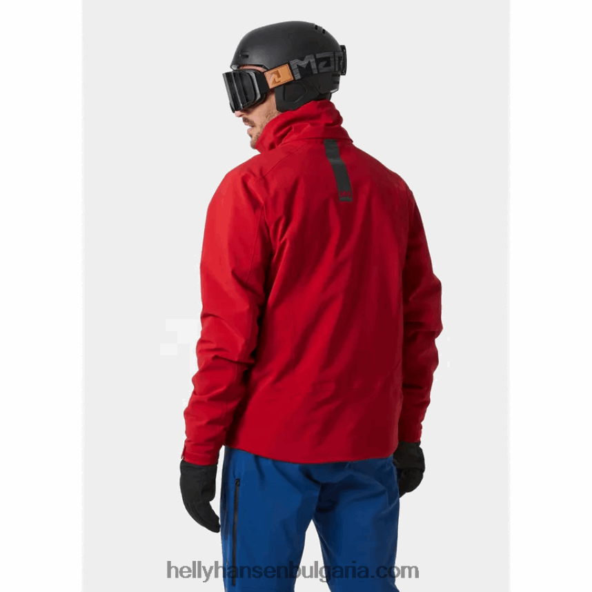мъже мъжко ски яке alpha 3.0 80V22D411 червен Helly-Hansen