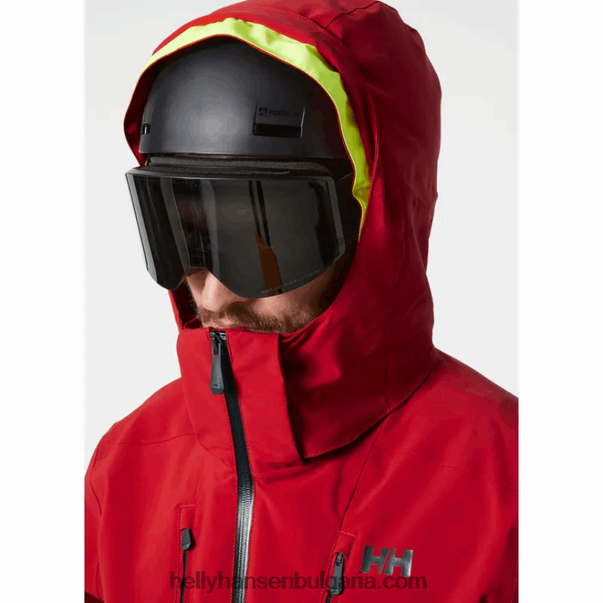 мъже мъжко ски яке alpha 3.0 80V22D411 червен Helly-Hansen
