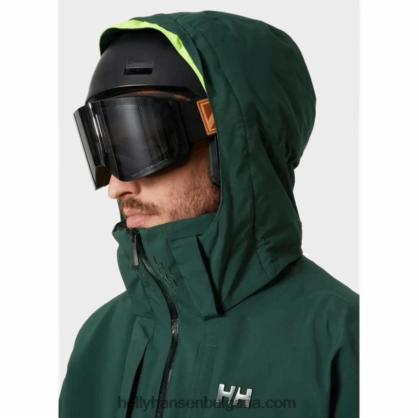 мъже мъжко изолирано ски яке alpha infinity 80V22D421 военноморски флот Helly-Hansen