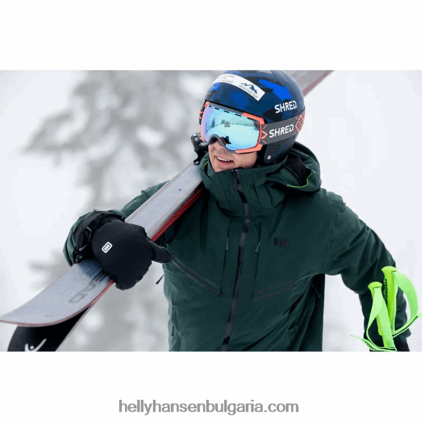 мъже мъжко изолирано ски яке alpha infinity 80V22D421 военноморски флот Helly-Hansen