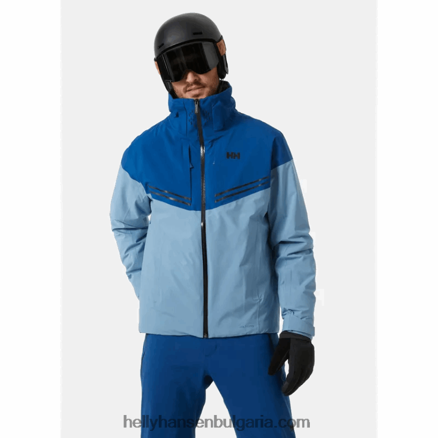 мъже мъжко изолирано ски яке alpha infinity 80V22D422 най-тъмен spr Helly-Hansen