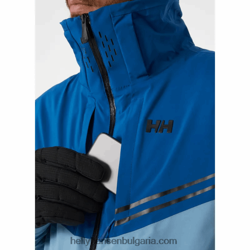 мъже мъжко изолирано ски яке alpha infinity 80V22D422 най-тъмен spr Helly-Hansen