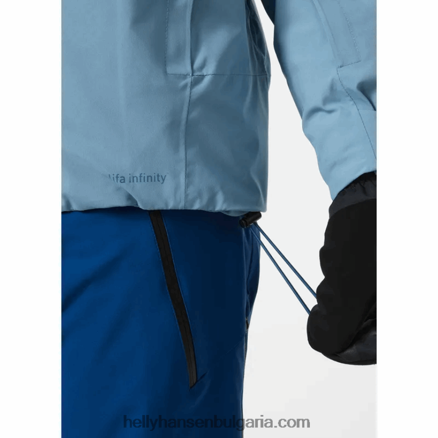 мъже мъжко изолирано ски яке alpha infinity 80V22D422 най-тъмен spr Helly-Hansen