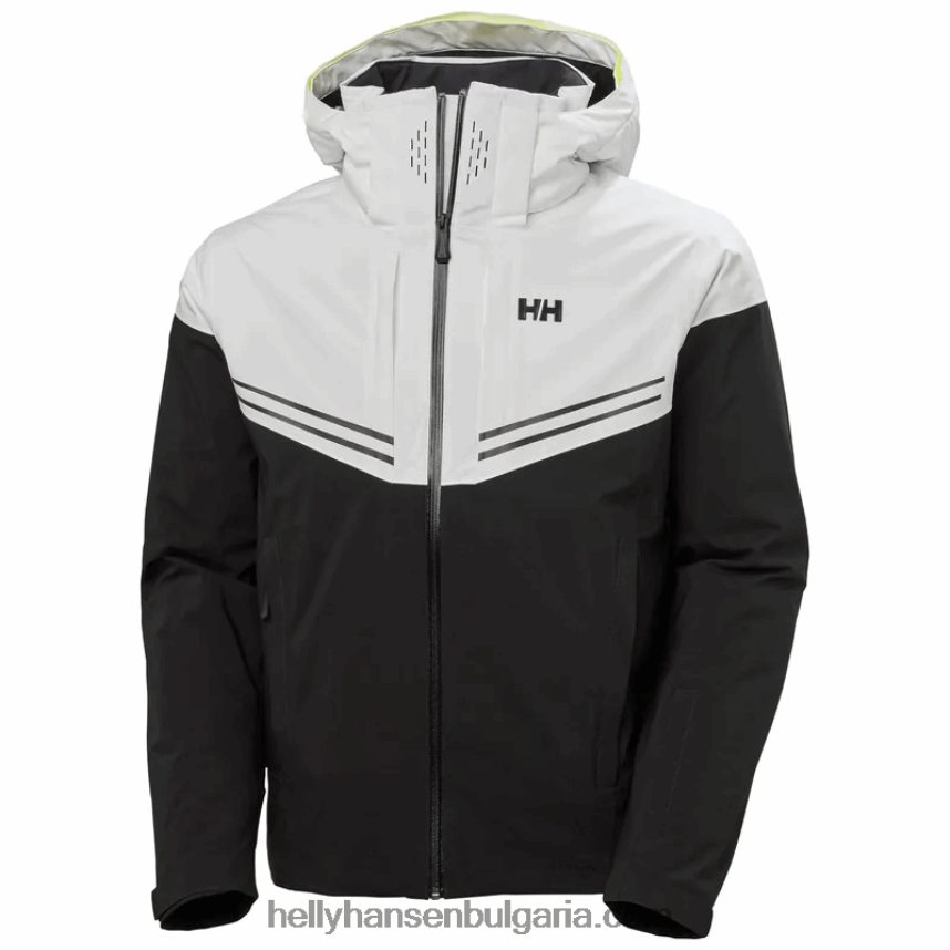 мъже мъжко изолирано ски яке alpha infinity 80V22D423 синя мъгла Helly-Hansen