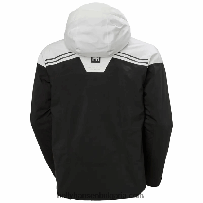 мъже мъжко изолирано ски яке alpha infinity 80V22D423 синя мъгла Helly-Hansen