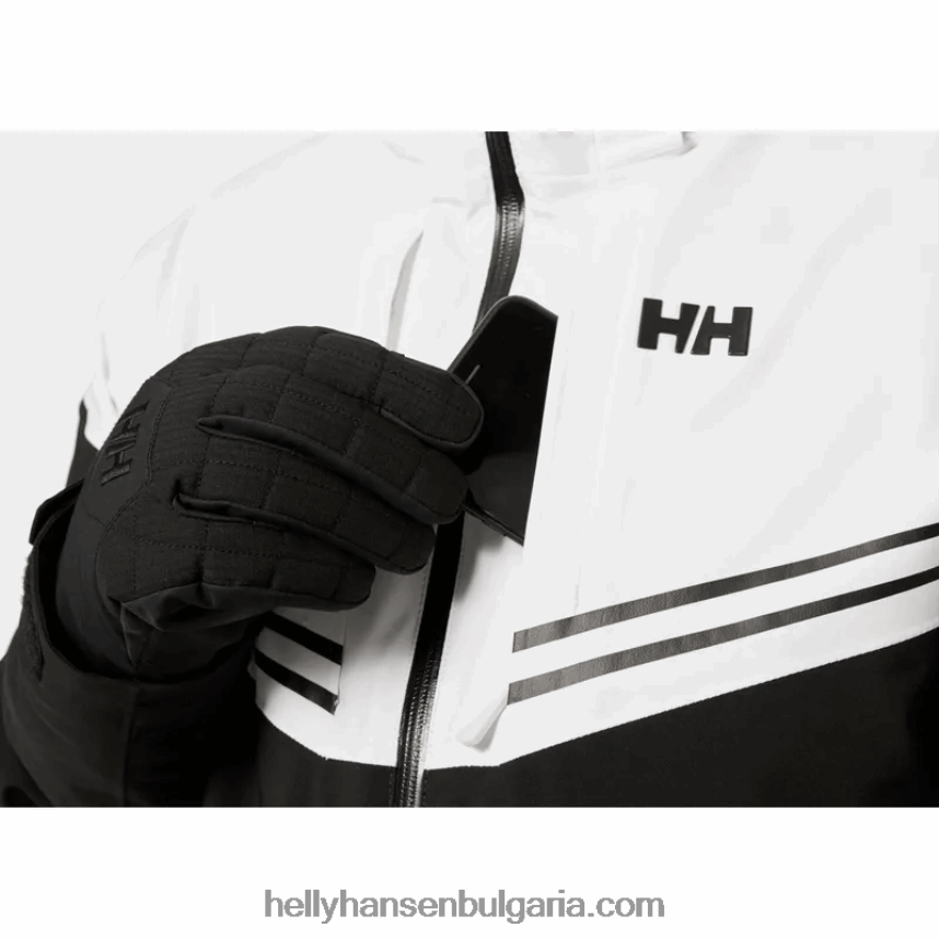 мъже мъжко изолирано ски яке alpha infinity 80V22D423 синя мъгла Helly-Hansen