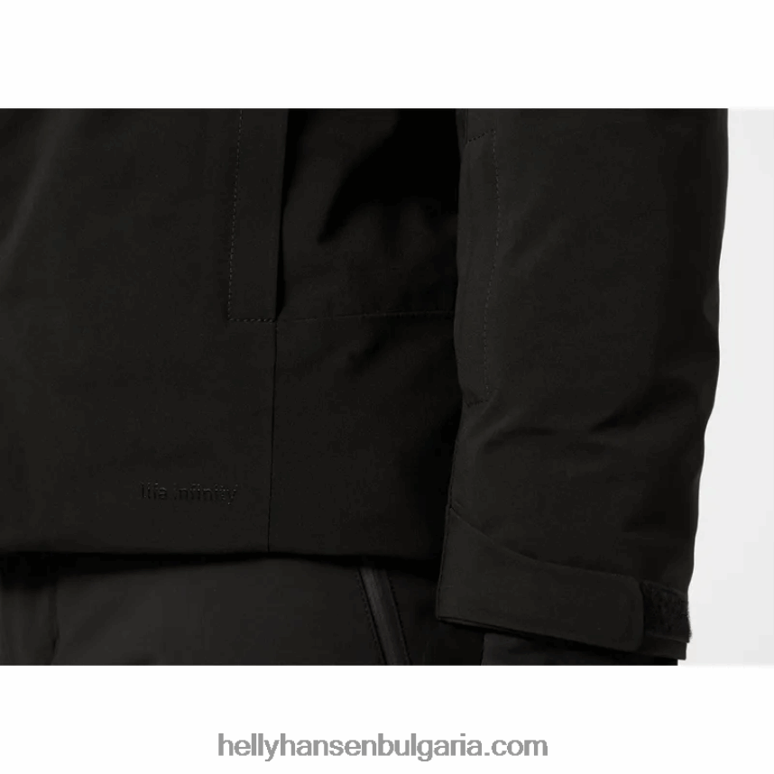 мъже мъжко изолирано ски яке alpha infinity 80V22D423 синя мъгла Helly-Hansen