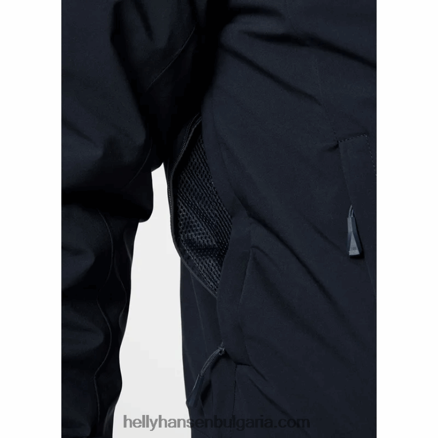 мъже мъжко изолирано ски яке alpha infinity 80V22D424 черен Helly-Hansen