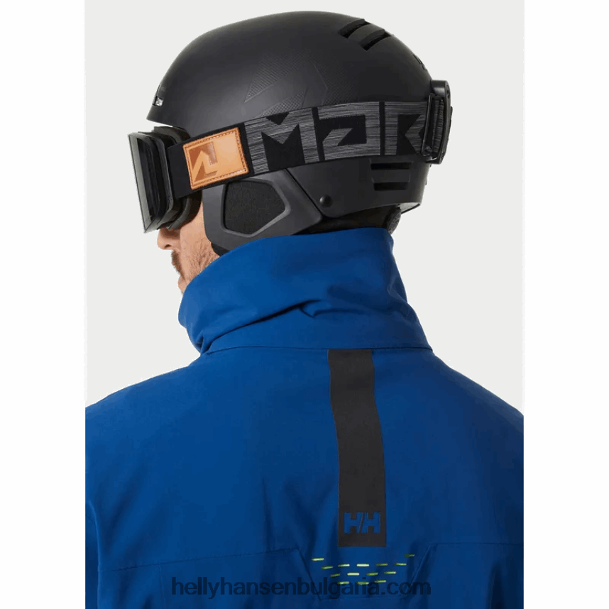 мъже мъжко изолирано ски яке alpha lifaloft 80V22D405 дълбок фиорд Helly-Hansen
