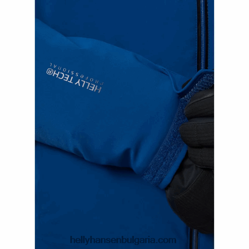 мъже мъжко изолирано ски яке alpha lifaloft 80V22D405 дълбок фиорд Helly-Hansen