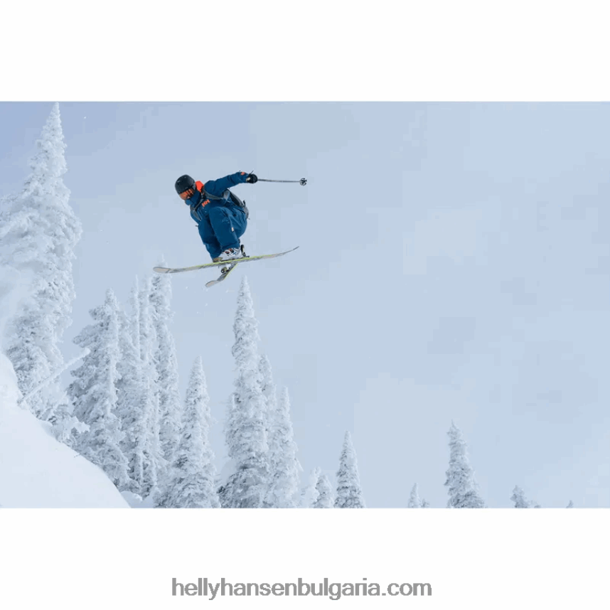 мъже мъжко яке elevation infinity 2.0 ski shell 80V22D144 дълбок фиорд Helly-Hansen