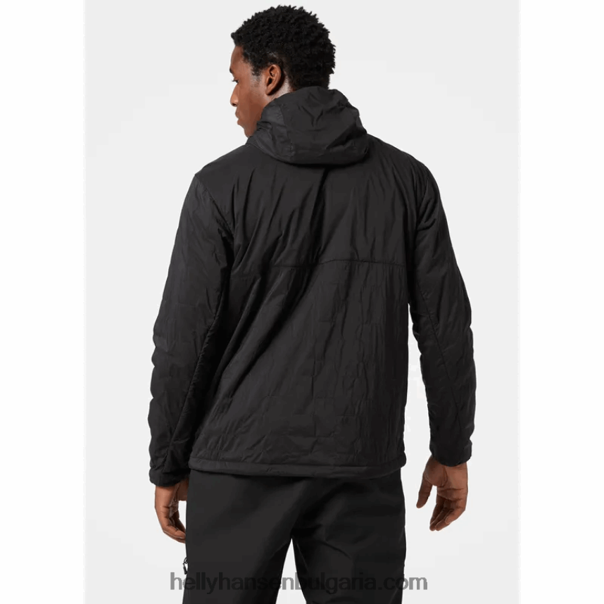 мъже мъжко яке lifaloft с въздушна изолация 80V22D440 патрулен оран Helly-Hansen