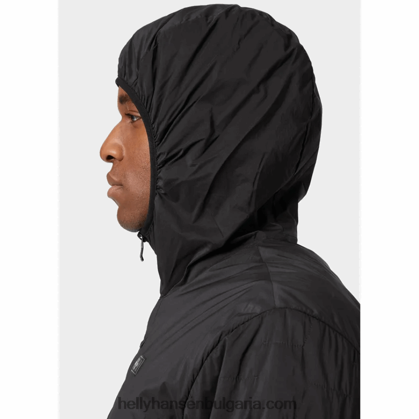 мъже мъжко яке lifaloft с въздушна изолация 80V22D440 патрулен оран Helly-Hansen