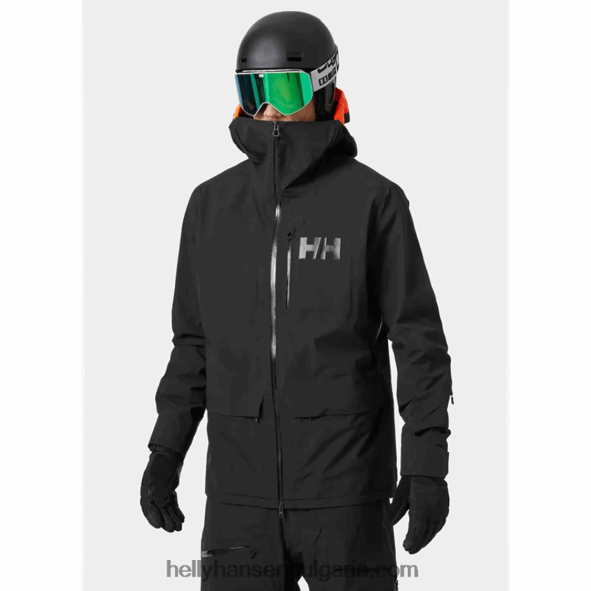 мъже мъжко ски яке ridge infinity shell 80V22D201 черен Helly-Hansen
