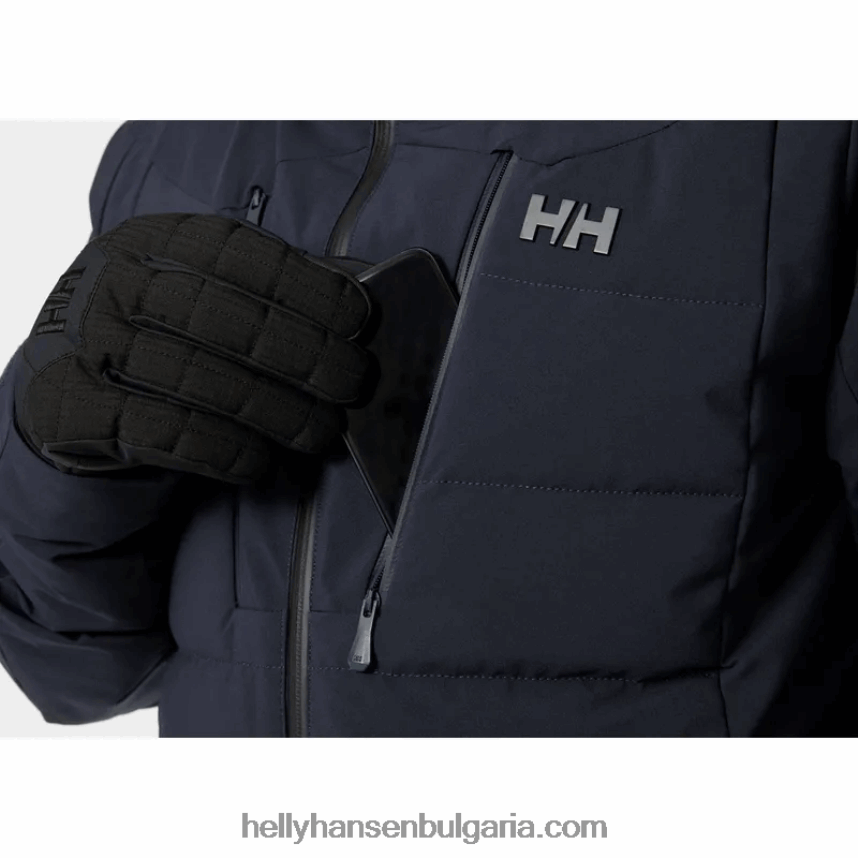 мъже мъжко ски яке rivaridge infinity 80V22D435 черен Helly-Hansen