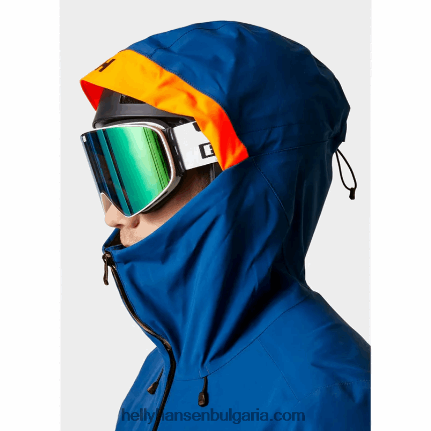 мъже мъжко ски яке sogn shell 2.0 80V22D173 дълбок фиорд Helly-Hansen