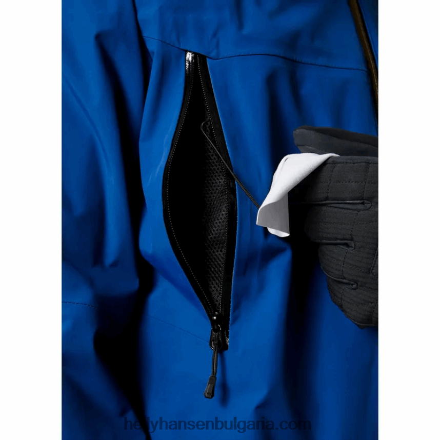 мъже мъжко ски яке sogn shell 2.0 80V22D173 дълбок фиорд Helly-Hansen