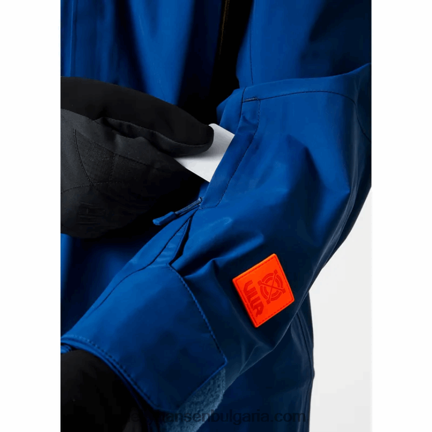 мъже мъжко ски яке sogn shell 2.0 80V22D173 дълбок фиорд Helly-Hansen