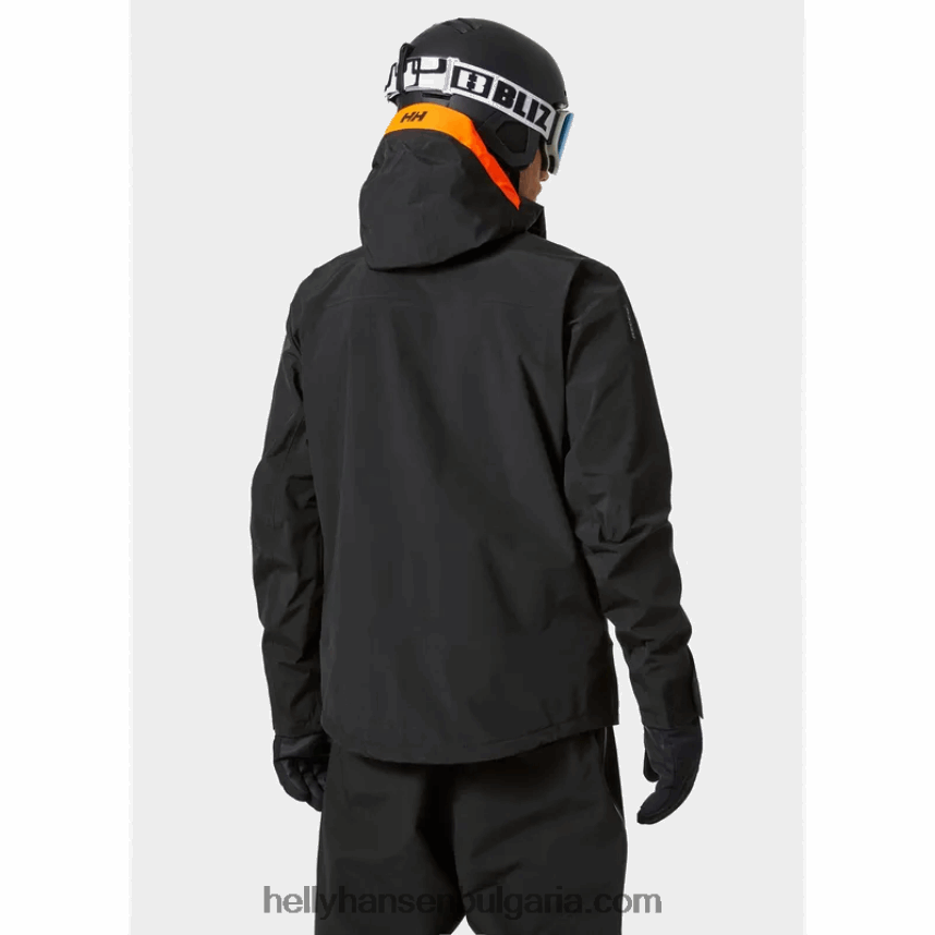 мъже мъжко ски яке sogn shell 2.0 80V22D175 черен Helly-Hansen