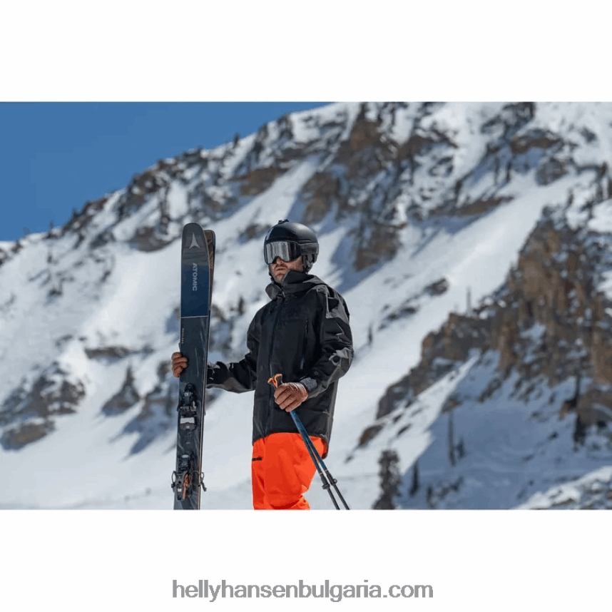 мъже мъжко ски яке sogn shell 2.0 80V22D175 черен Helly-Hansen