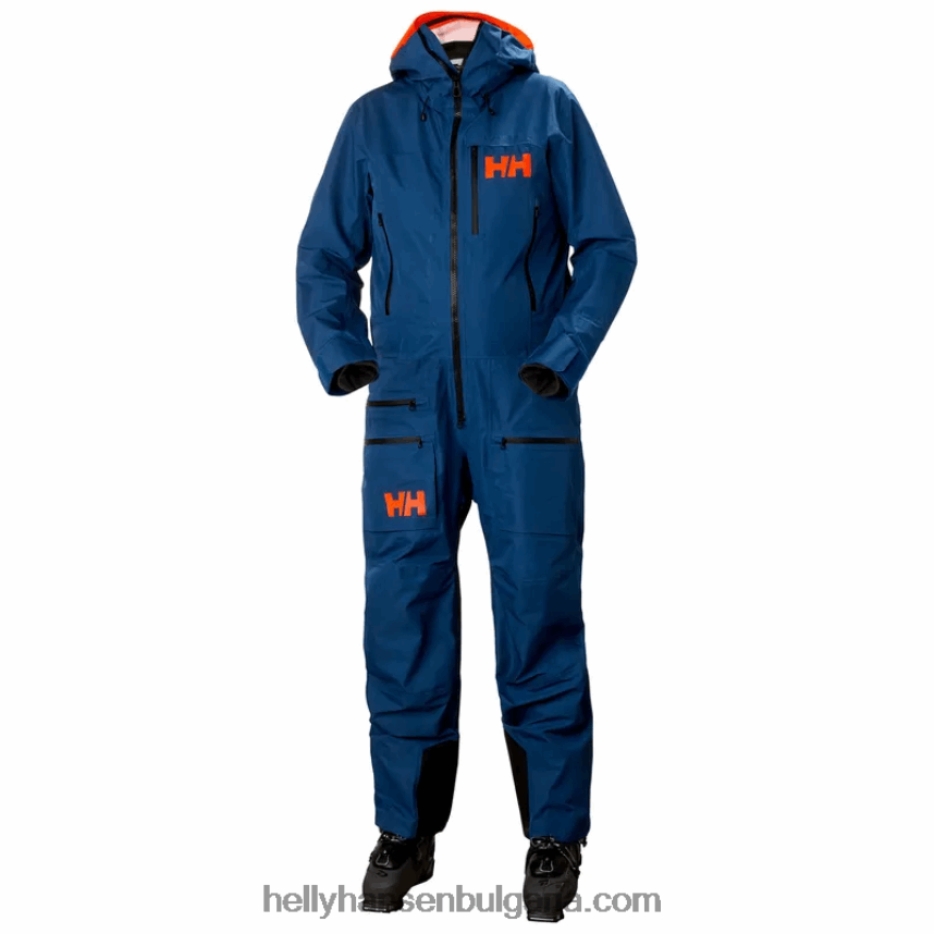мъже мъжки ски костюм ullr chugach infinity powder 80V22D449 черен Helly-Hansen