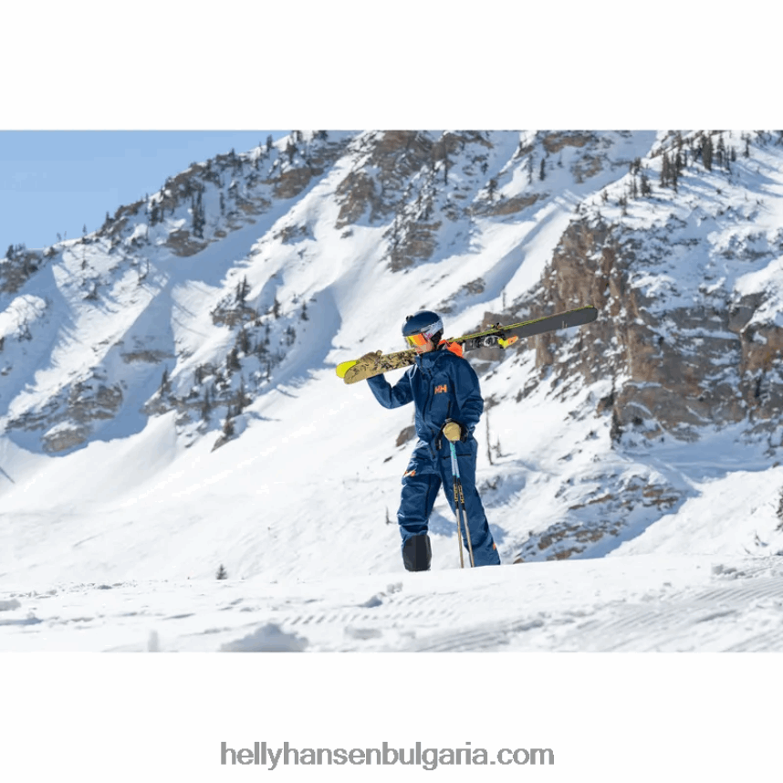 мъже мъжки ски костюм ullr chugach infinity powder 80V22D449 черен Helly-Hansen