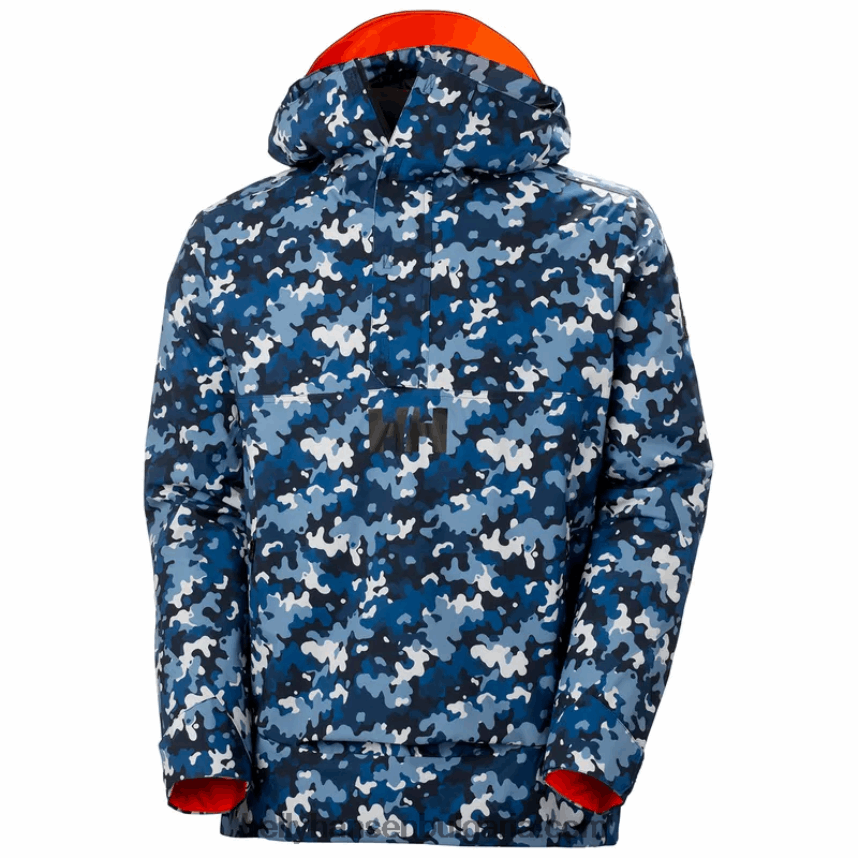 мъже мъжко ullr d изолирано яке за ски анорак 80V22D436 военноморски флот Helly-Hansen