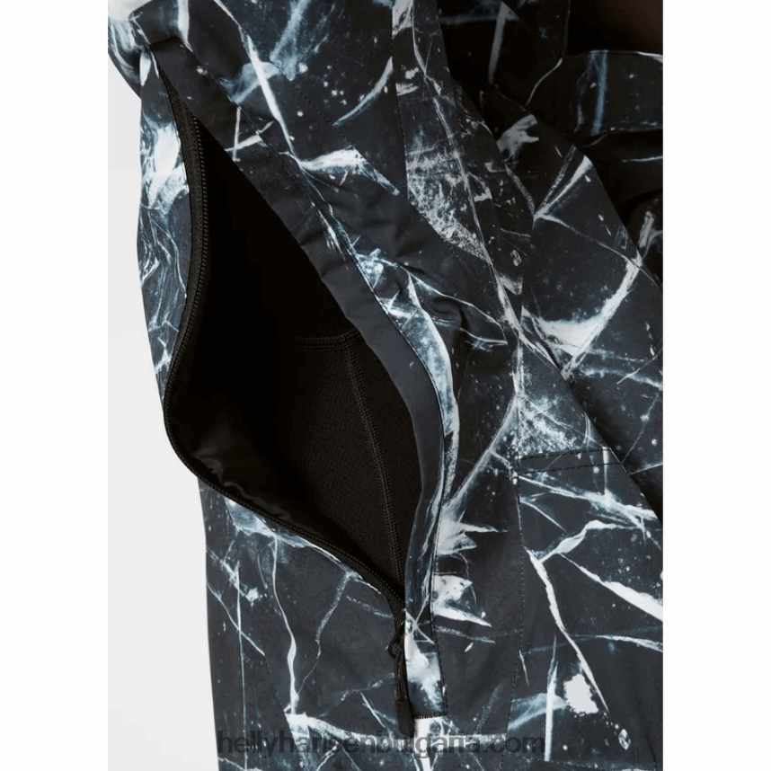 мъже мъжко ullr d изолирано яке за ски анорак 80V22D437 океански камуфлаж Helly-Hansen